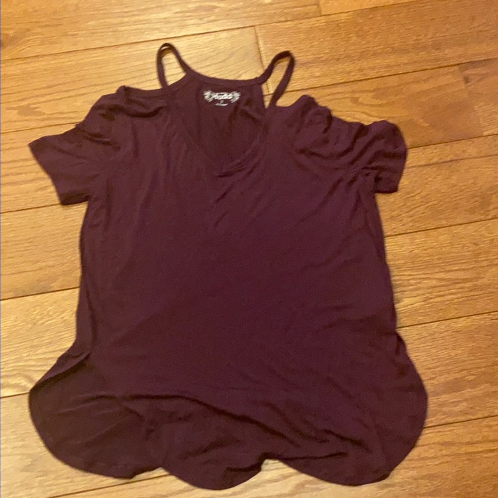 Mudd Off the Shoulder Short Sleeve